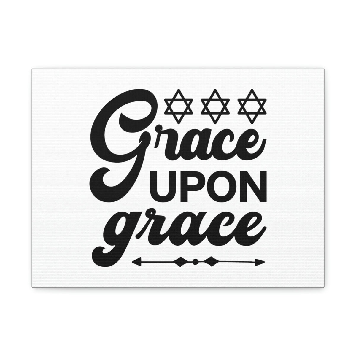 Scripture Walls Grace Upon Grace Hebrews 4:16 Christian Wall Art Bible Verse Print Ready to Hang Unframed-Express Your Love Gifts