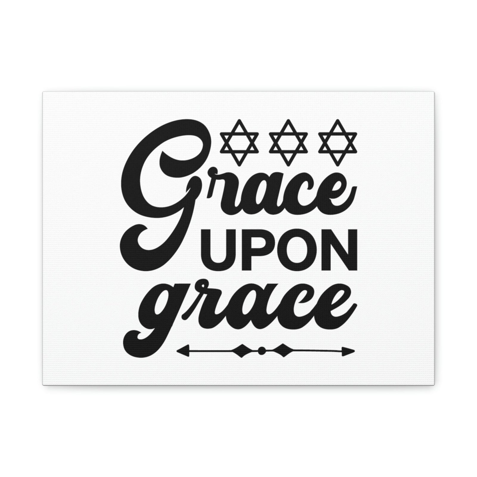 Scripture Walls Grace Upon Grace Hebrews 4:16 Christian Wall Art Bible Verse Print Ready to Hang Unframed-Express Your Love Gifts