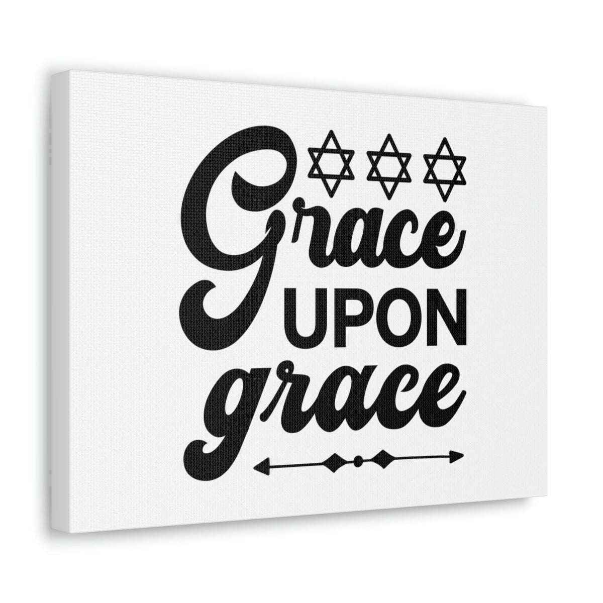 Scripture Walls Grace Upon Grace Hebrews 4:16 Christian Wall Art Bible Verse Print Ready to Hang Unframed-Express Your Love Gifts