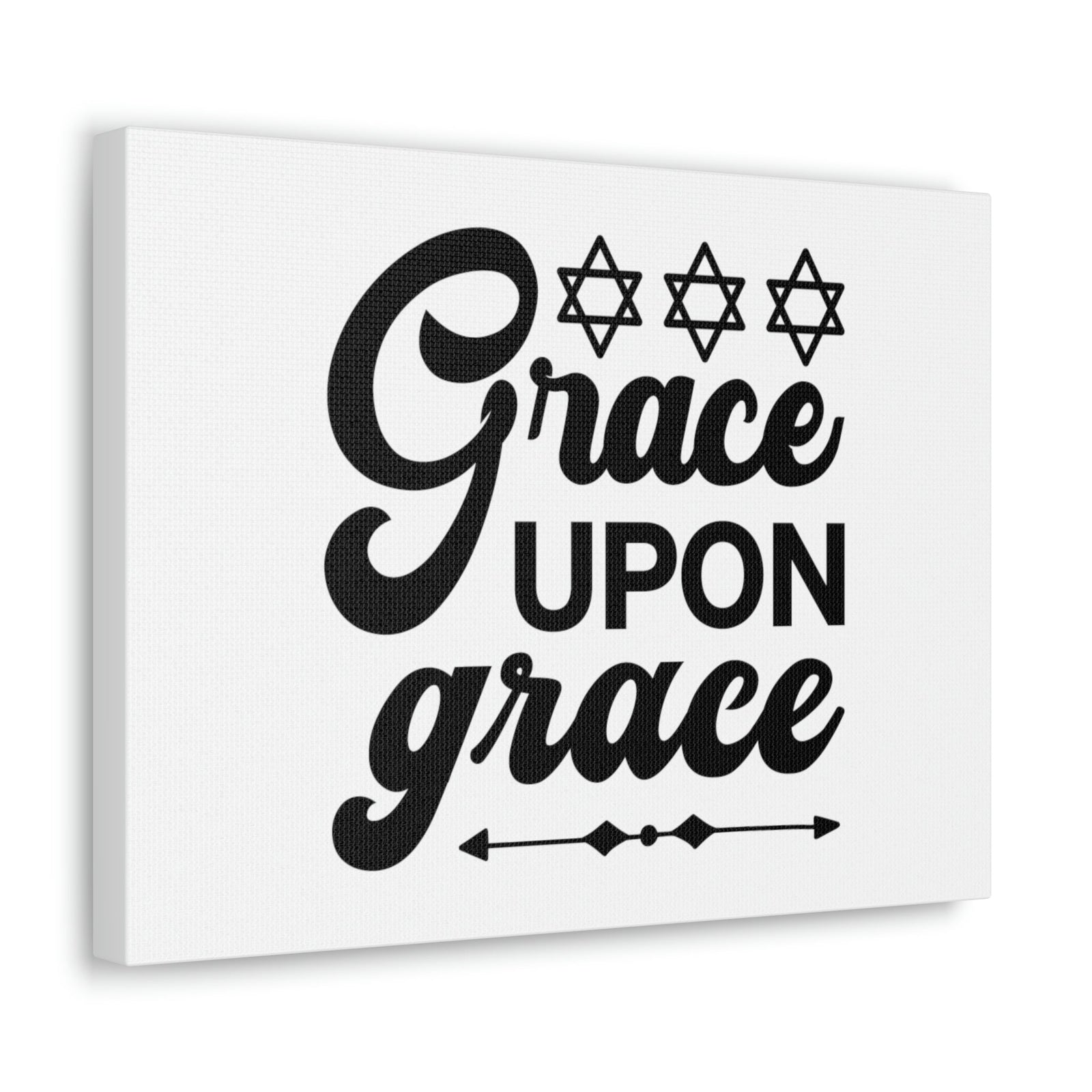Scripture Walls Grace Upon Grace Hebrews 4:16 Christian Wall Art Bible Verse Print Ready to Hang Unframed-Express Your Love Gifts