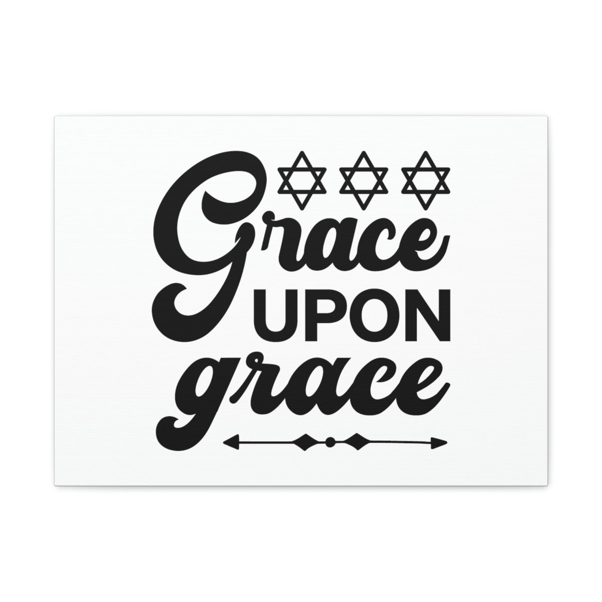 Scripture Walls Grace Upon Grace Hebrews 4:16 Christian Wall Art Bible Verse Print Ready to Hang Unframed-Express Your Love Gifts