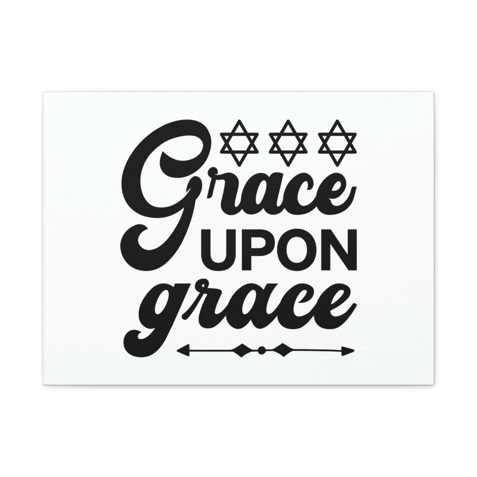 Scripture Walls Grace Upon Grace Hebrews 4:16 Christian Wall Art Bible Verse Print Ready to Hang Unframed-Express Your Love Gifts
