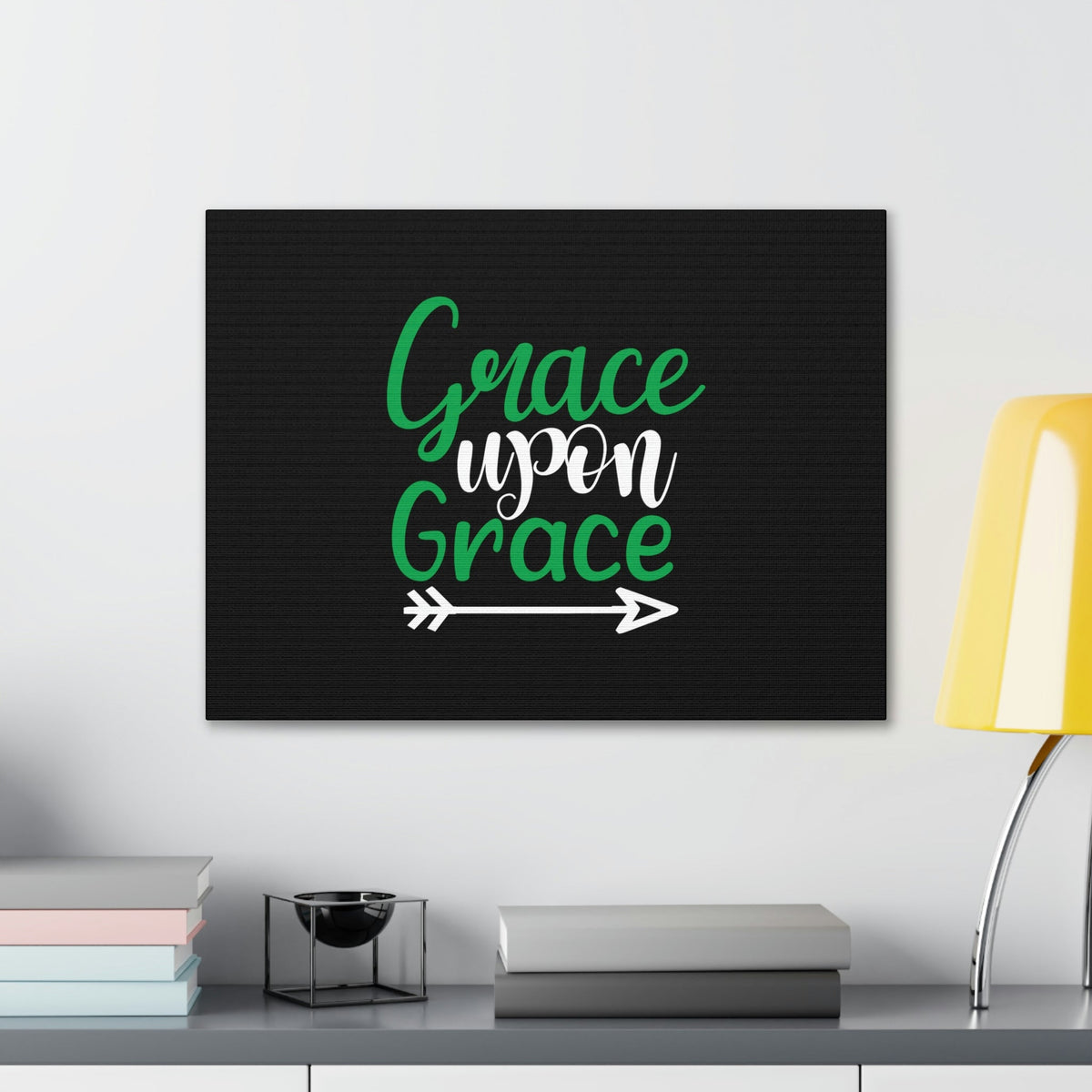 Scripture Walls Grace Upon Grace Hebrews 4:16 Christian Wall Art Bible Verse Print Ready to Hang Unframed-Express Your Love Gifts