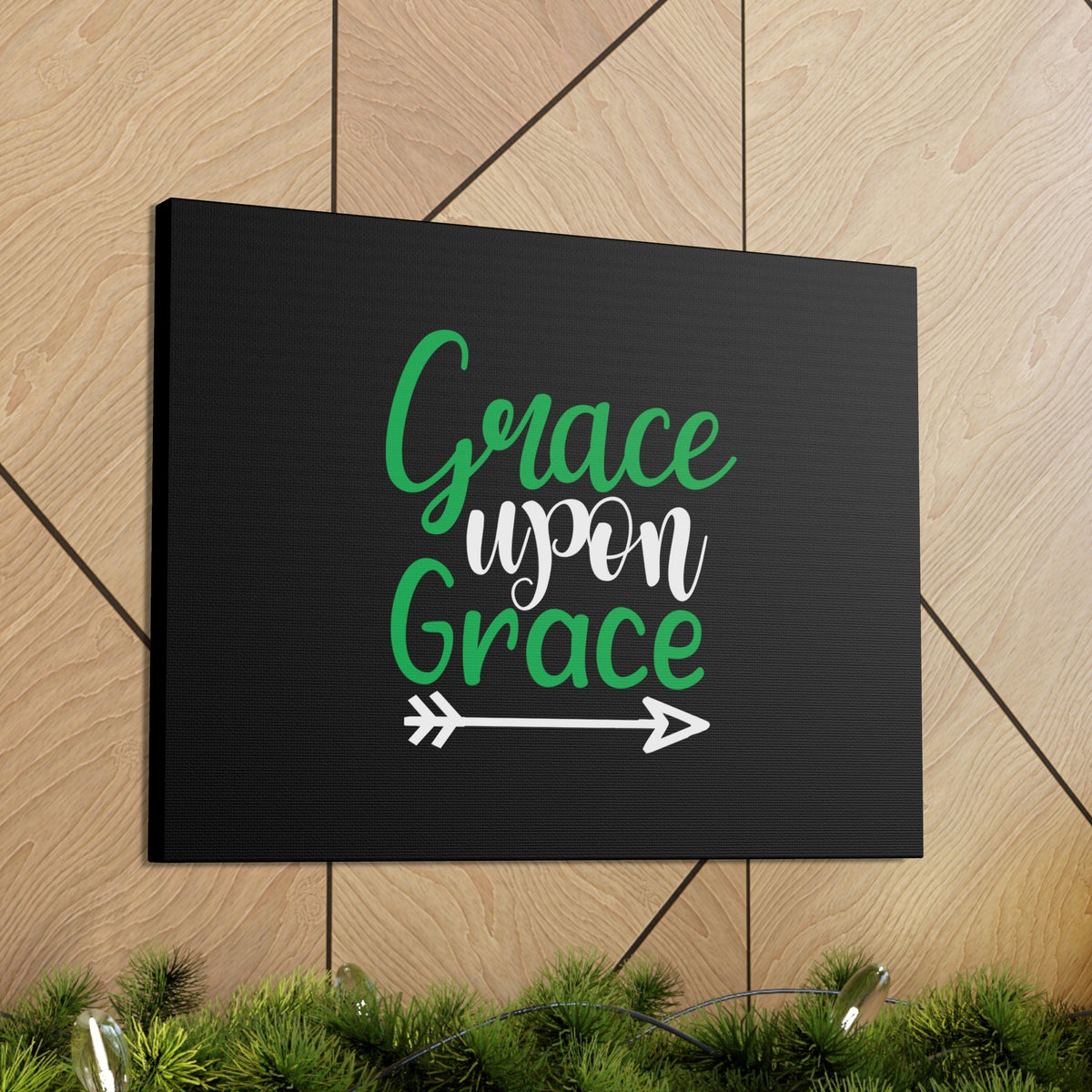 Scripture Walls Grace Upon Grace Hebrews 4:16 Christian Wall Art Bible Verse Print Ready to Hang Unframed-Express Your Love Gifts