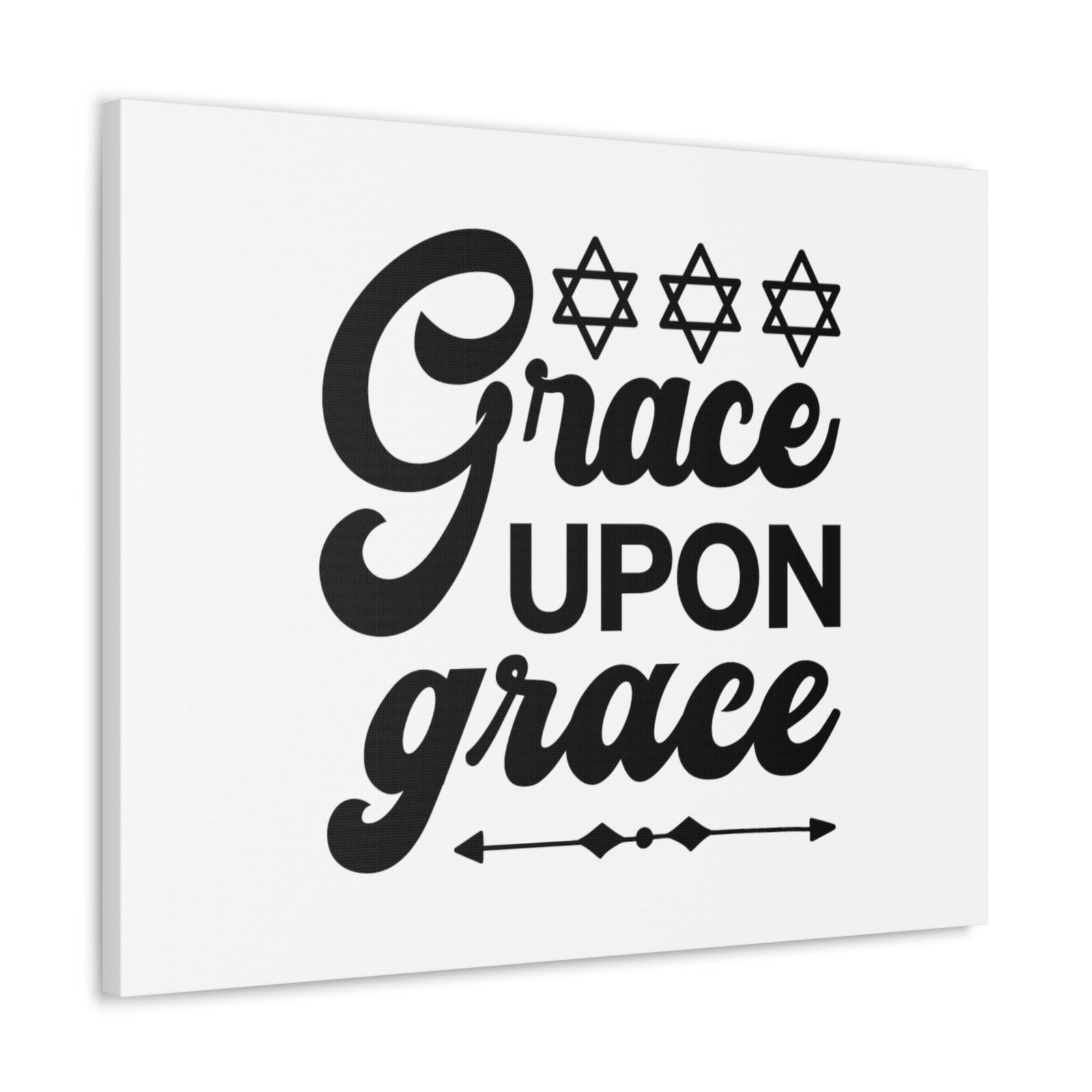 Scripture Walls Grace Upon Grace Hebrews 4:16 Christian Wall Art Bible Verse Print Ready to Hang Unframed-Express Your Love Gifts