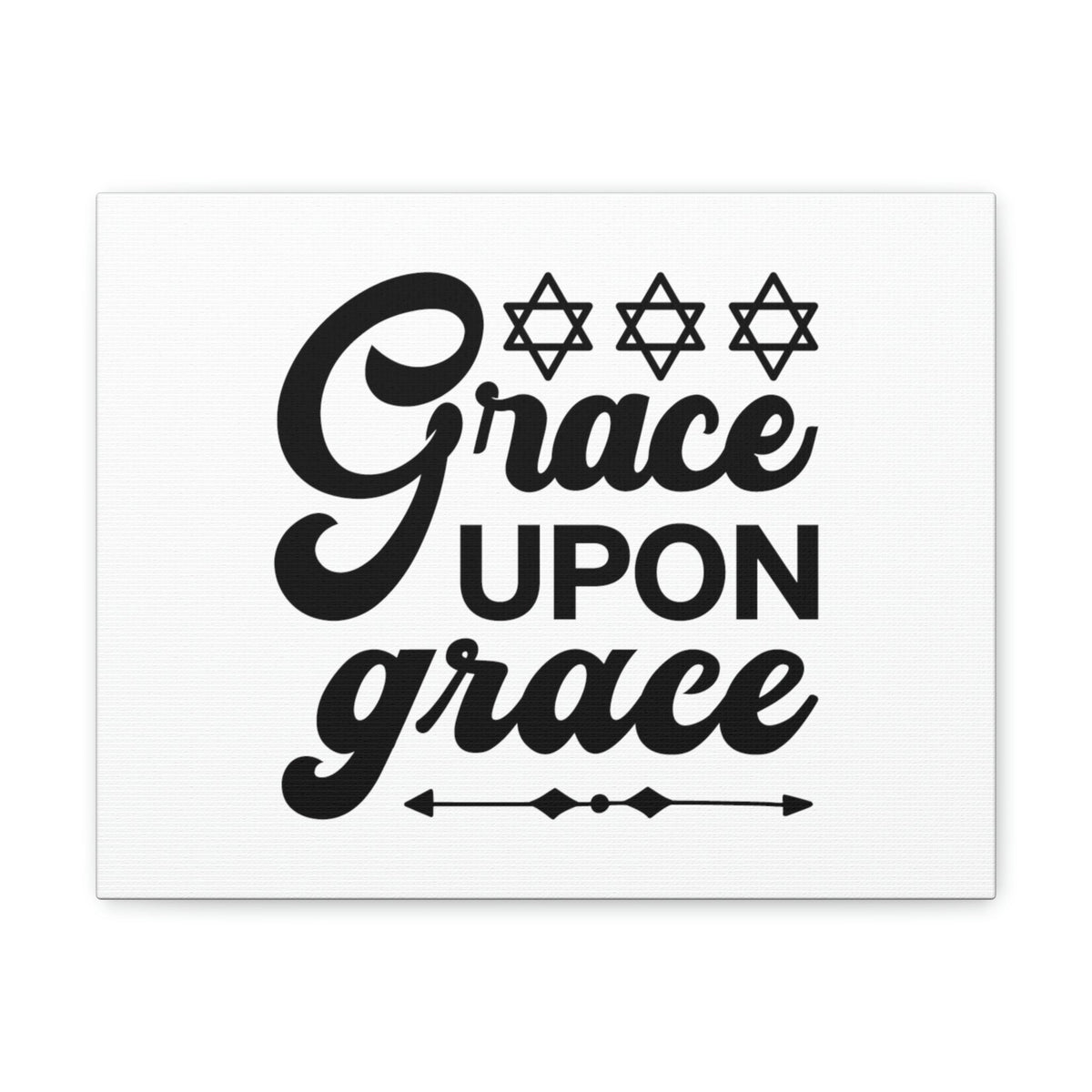Scripture Walls Grace Upon Grace Hebrews 4:16 Christian Wall Art Bible Verse Print Ready to Hang Unframed-Express Your Love Gifts