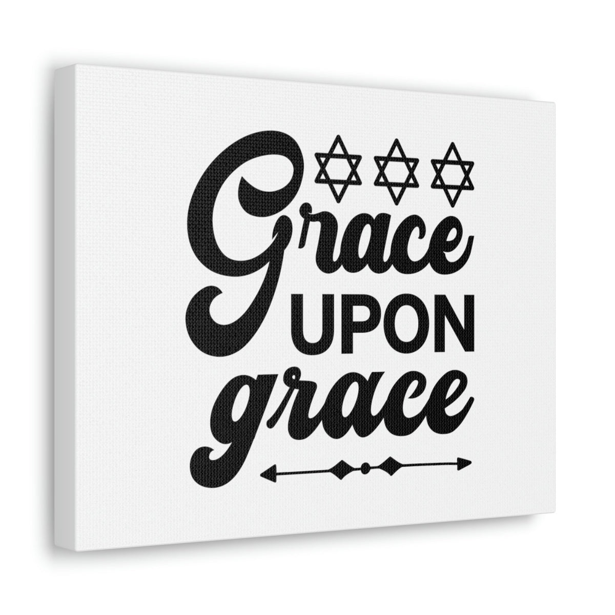 Scripture Walls Grace Upon Grace Hebrews 4:16 Christian Wall Art Bible Verse Print Ready to Hang Unframed-Express Your Love Gifts