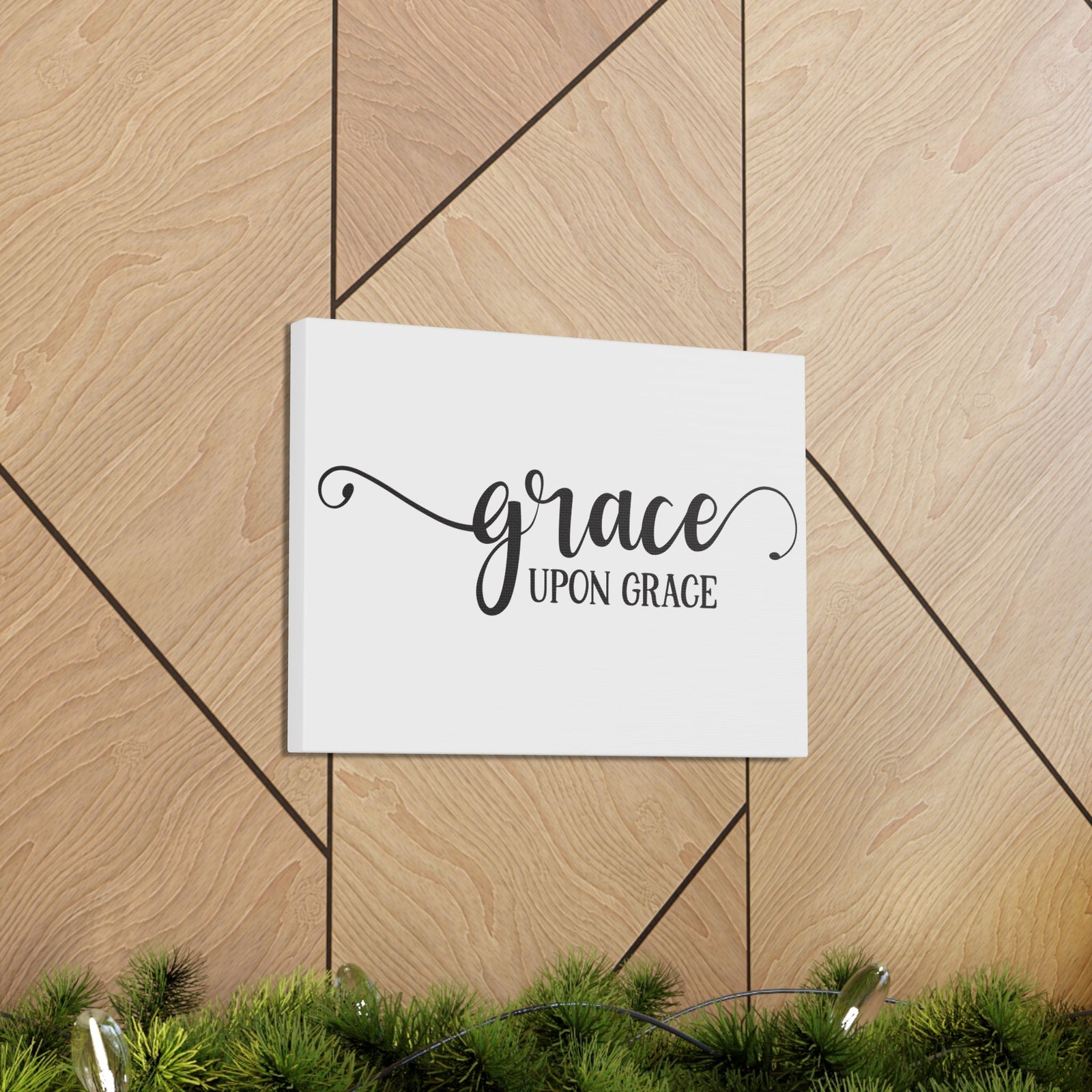 Scripture Walls Grace Upon Grace James 4:6 Christian Wall Art Print Ready to Hang Unframed-Express Your Love Gifts