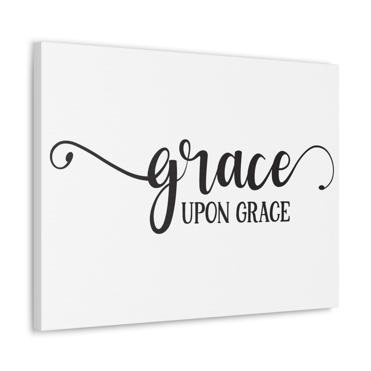 Scripture Walls Grace Upon Grace James 4:6 Christian Wall Art Print Ready to Hang Unframed-Express Your Love Gifts