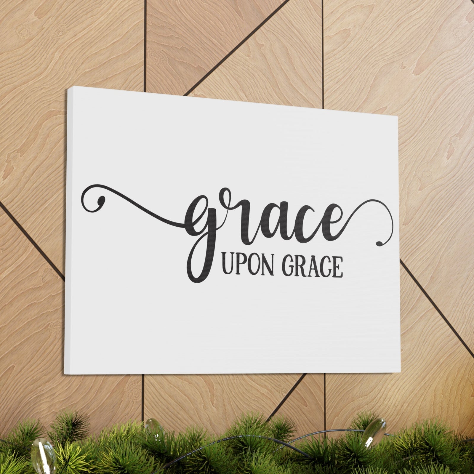 Scripture Walls Grace Upon Grace James 4:6 Christian Wall Art Print Ready to Hang Unframed-Express Your Love Gifts