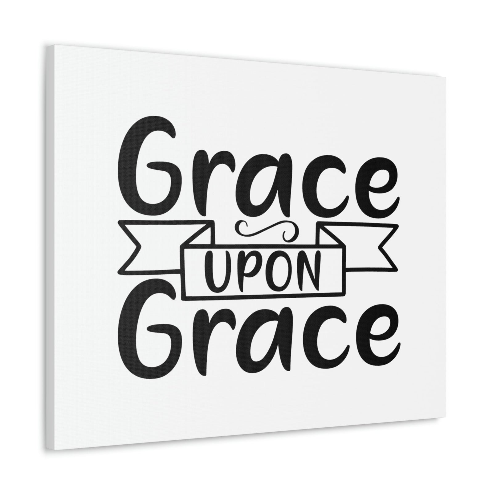 Scripture Walls Grace Upon Grace John 1:16 Christian Wall Art Bible Verse Print Ready to Hang Unframed-Express Your Love Gifts