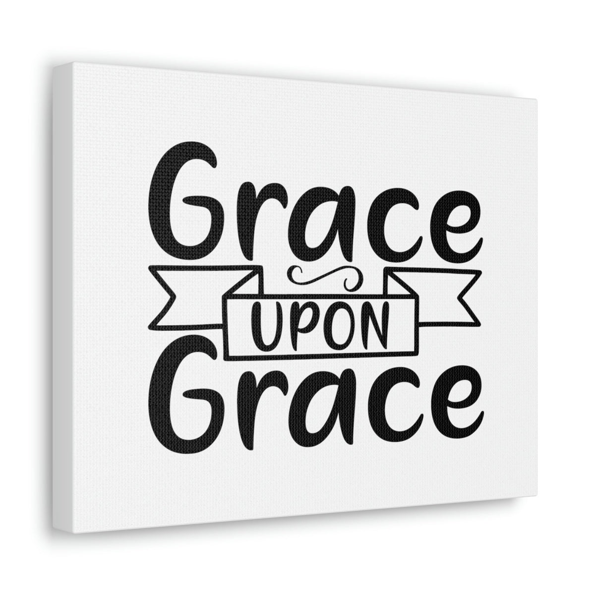 Scripture Walls Grace Upon Grace John 1:16 Christian Wall Art Bible Verse Print Ready to Hang Unframed-Express Your Love Gifts
