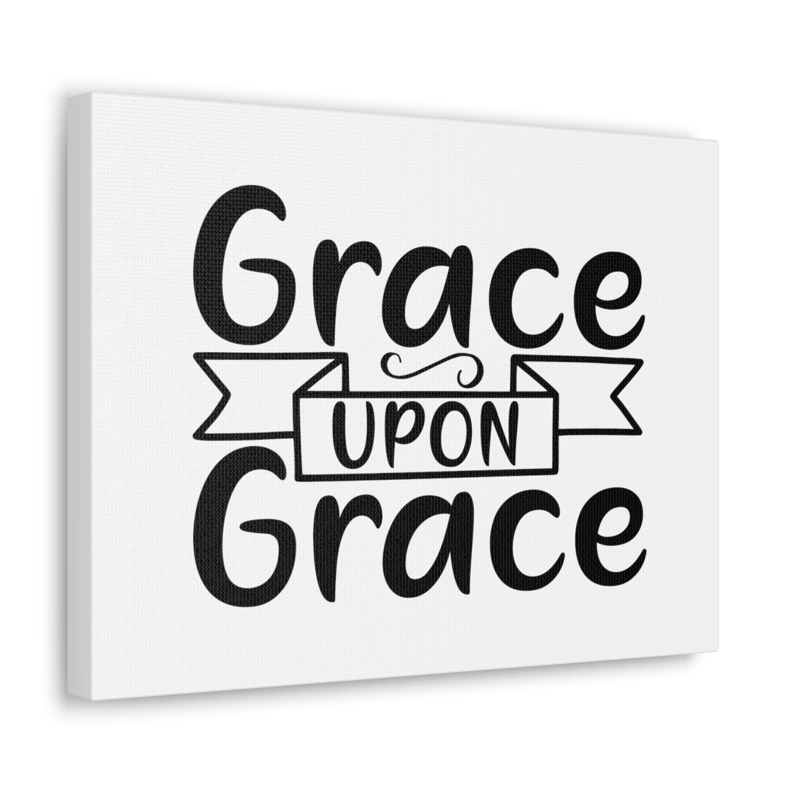 Scripture Walls Grace Upon Grace John 1:16 Christian Wall Art Bible Verse Print Ready to Hang Unframed-Express Your Love Gifts
