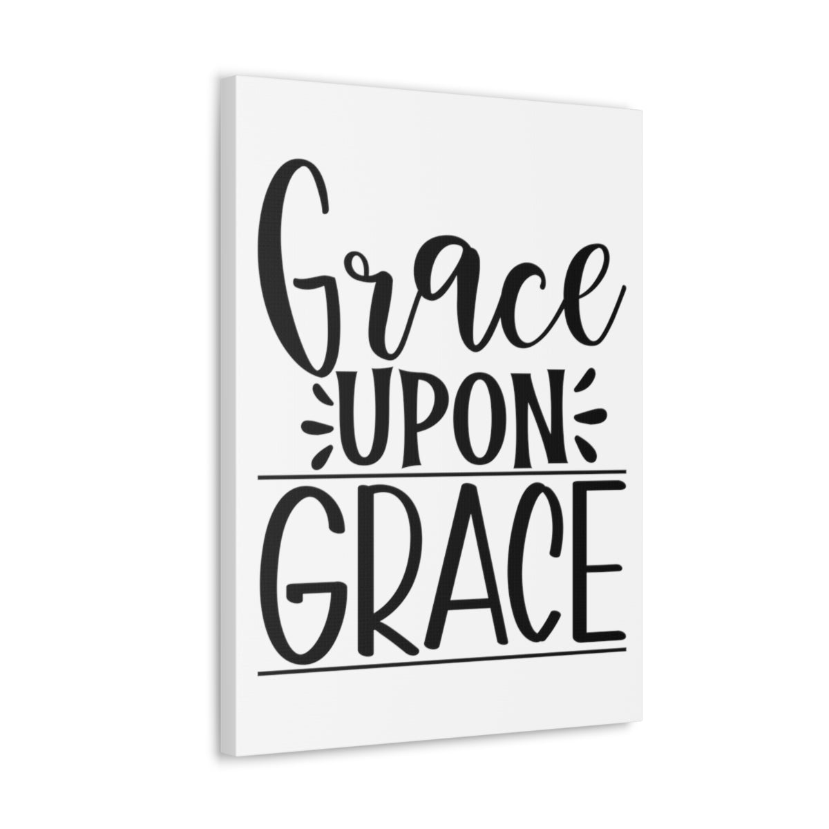 Scripture Walls Grace Upon Grace Romans 5:15 Christian Wall Art Print Ready to Hang Unframed-Express Your Love Gifts