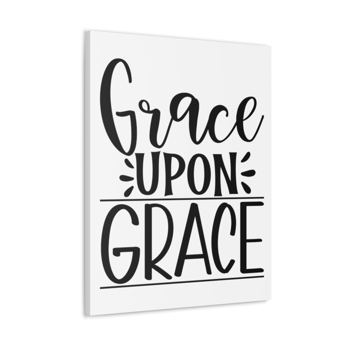Scripture Walls Grace Upon Grace Romans 5:15 Christian Wall Art Print Ready to Hang Unframed-Express Your Love Gifts