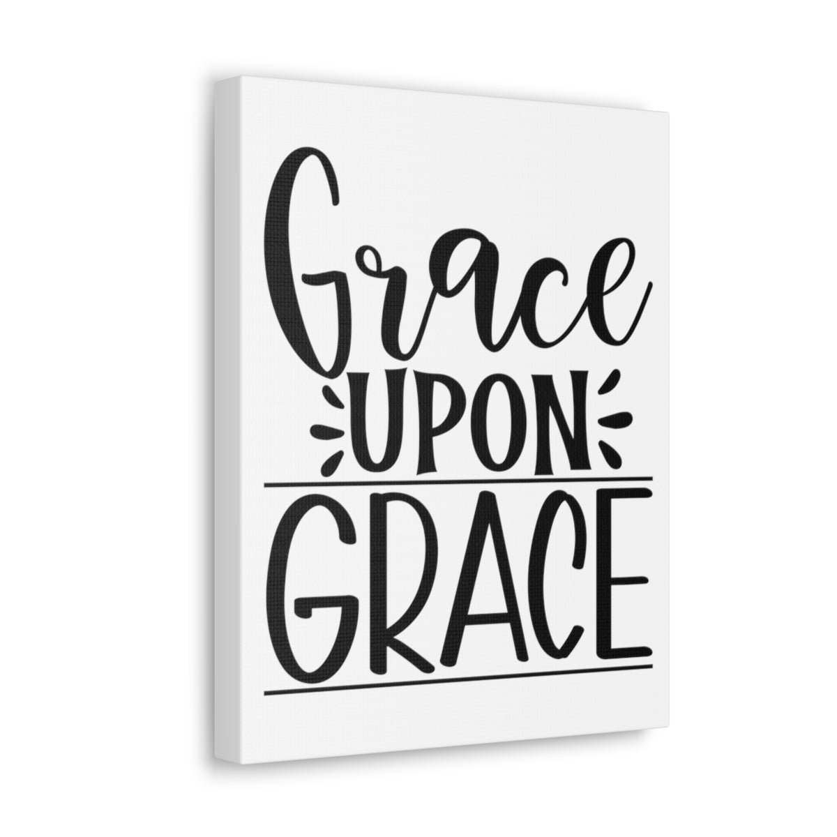 Scripture Walls Grace Upon Grace Romans 5:15 Christian Wall Art Print Ready to Hang Unframed-Express Your Love Gifts