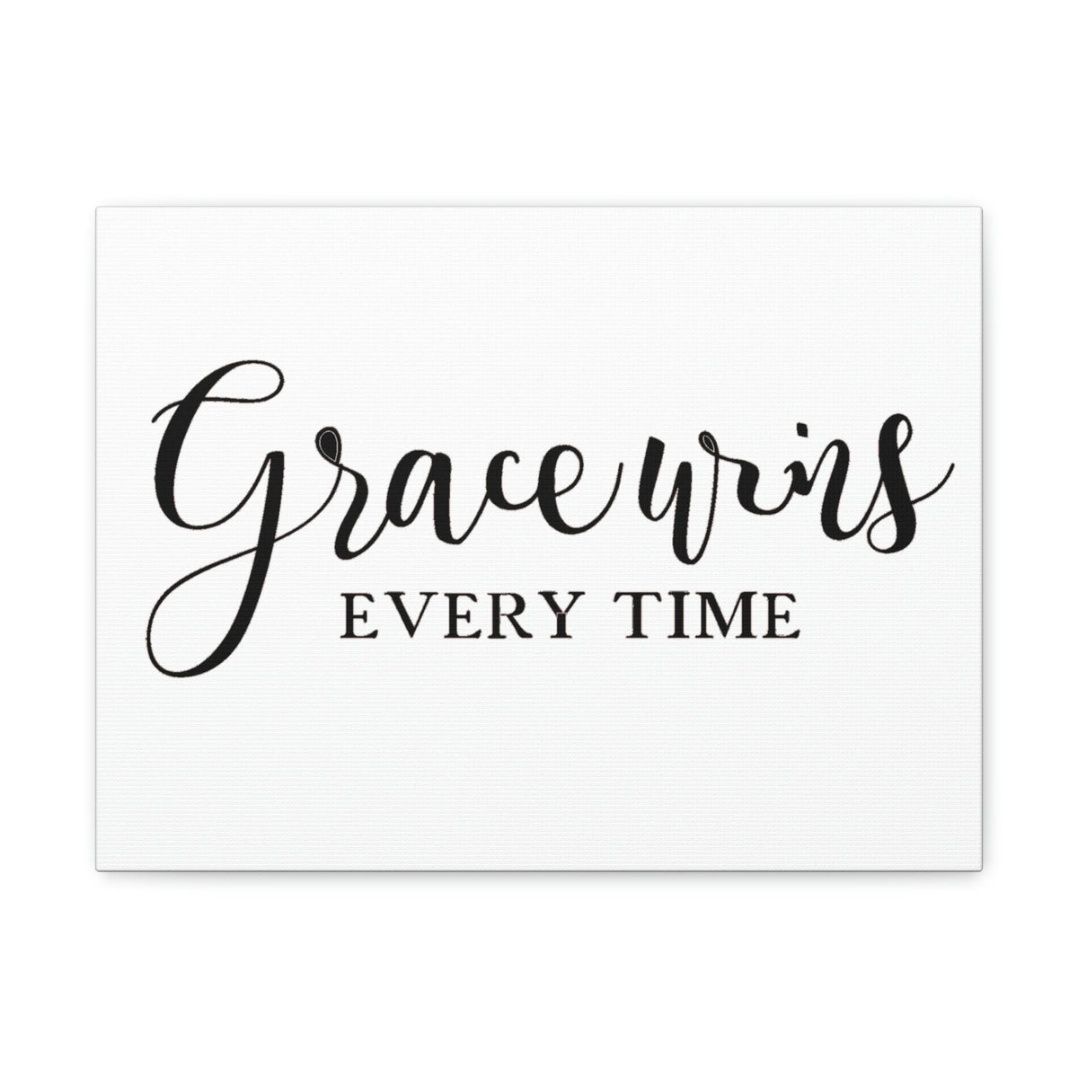 Scripture Walls Grace Wins Every Time 2 Timothy 1:9 Christian Wall Art Print Ready to Hang Unframed-Express Your Love Gifts