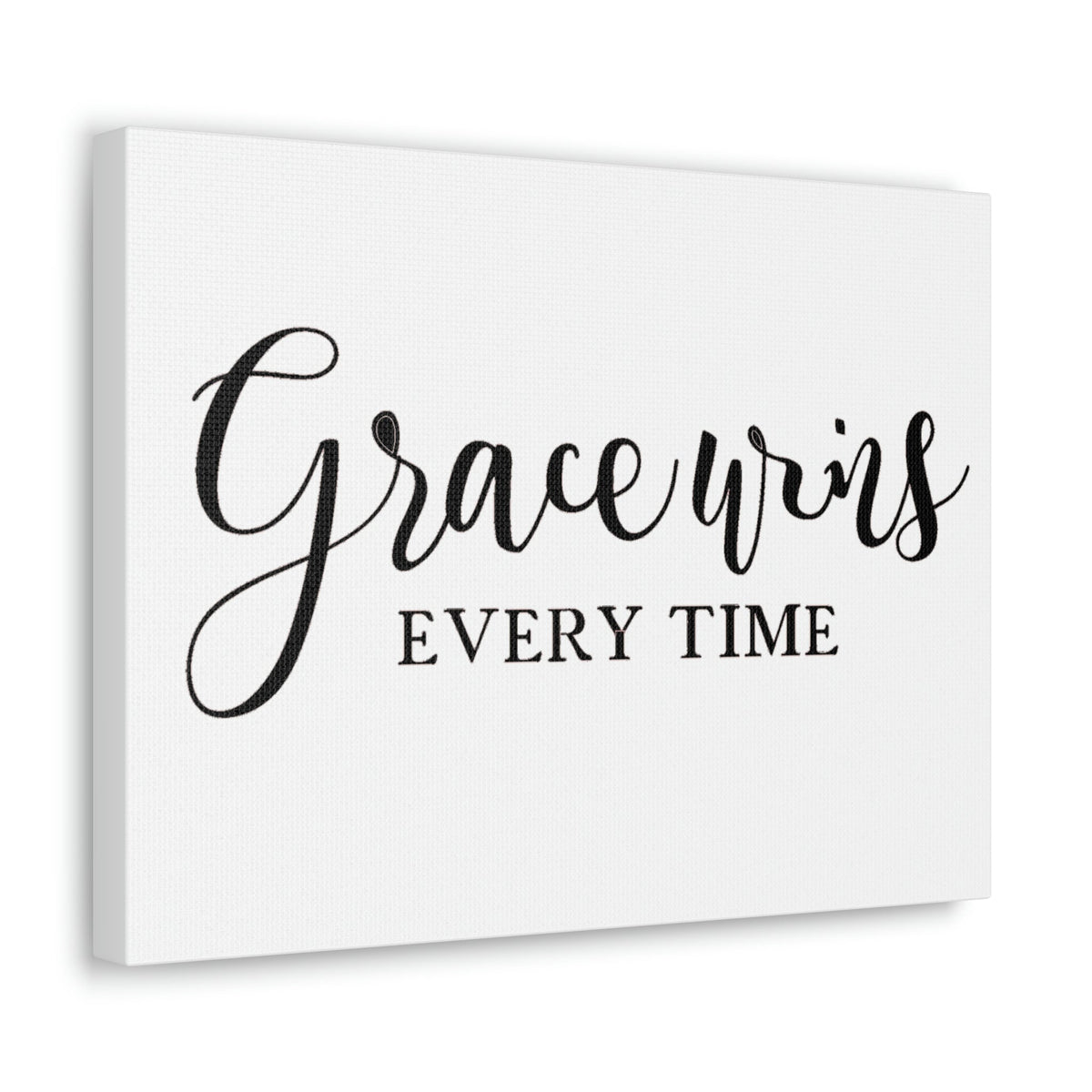 Scripture Walls Grace Wins Every Time 2 Timothy 1:9 Christian Wall Art Print Ready to Hang Unframed-Express Your Love Gifts