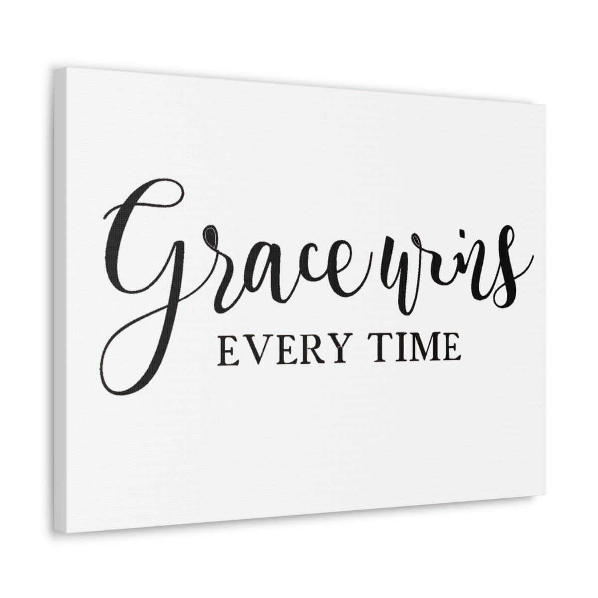 Scripture Walls Grace Wins Every Time 2 Timothy 1:9 Christian Wall Art Print Ready to Hang Unframed-Express Your Love Gifts