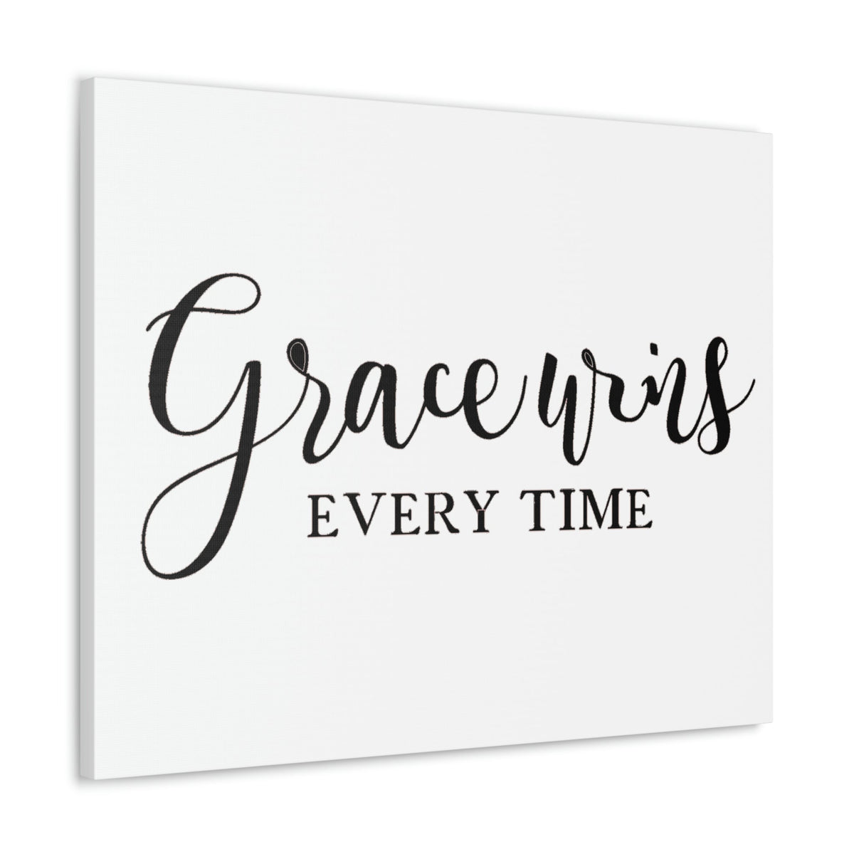 Scripture Walls Grace Wins Every Time 2 Timothy 1:9 Christian Wall Art Print Ready to Hang Unframed-Express Your Love Gifts