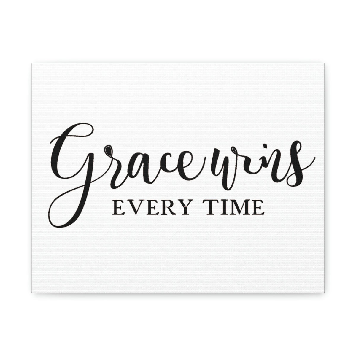 Scripture Walls Grace Wins Every Time 2 Timothy 1:9 Christian Wall Art Print Ready to Hang Unframed-Express Your Love Gifts