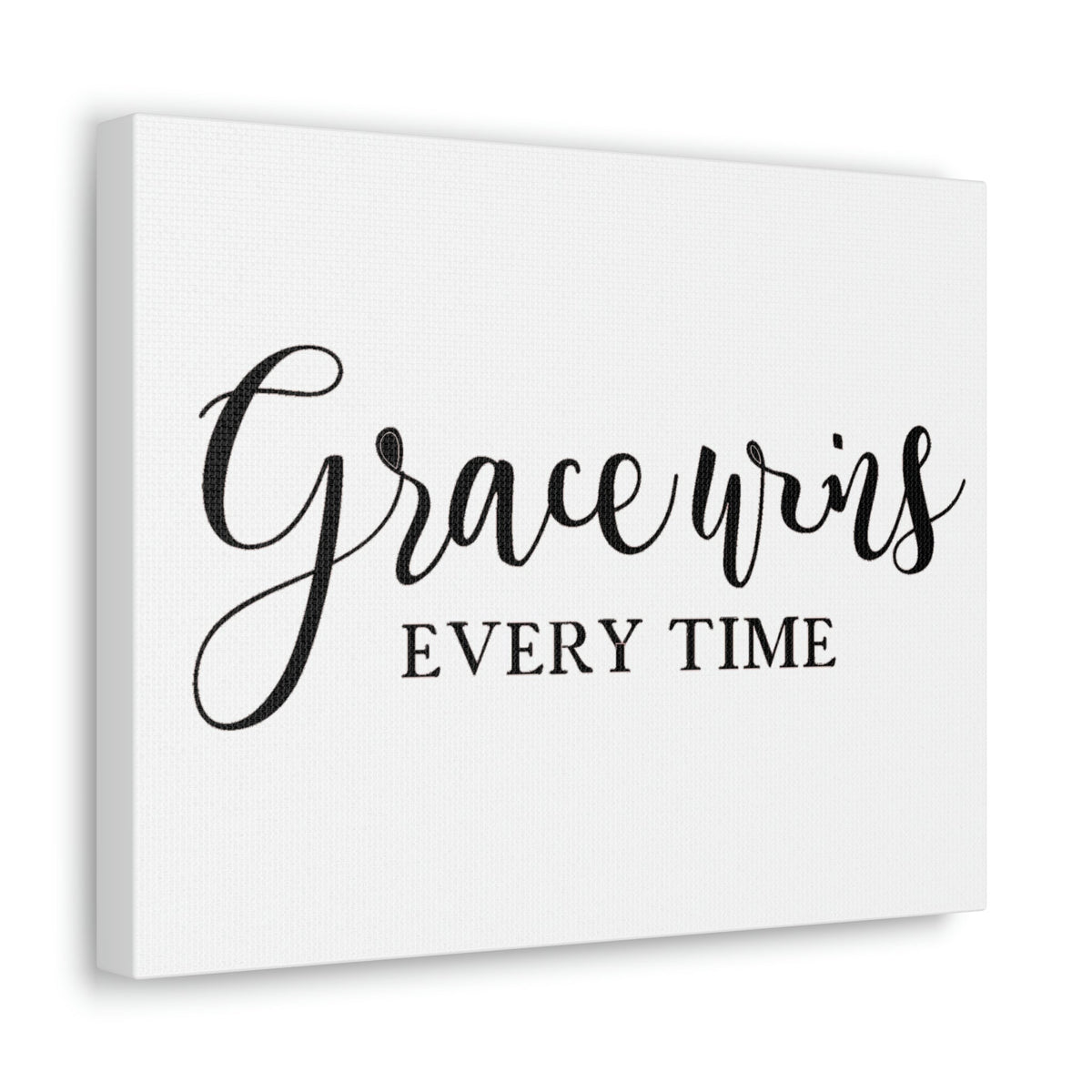 Scripture Walls Grace Wins Every Time 2 Timothy 1:9 Christian Wall Art Print Ready to Hang Unframed-Express Your Love Gifts