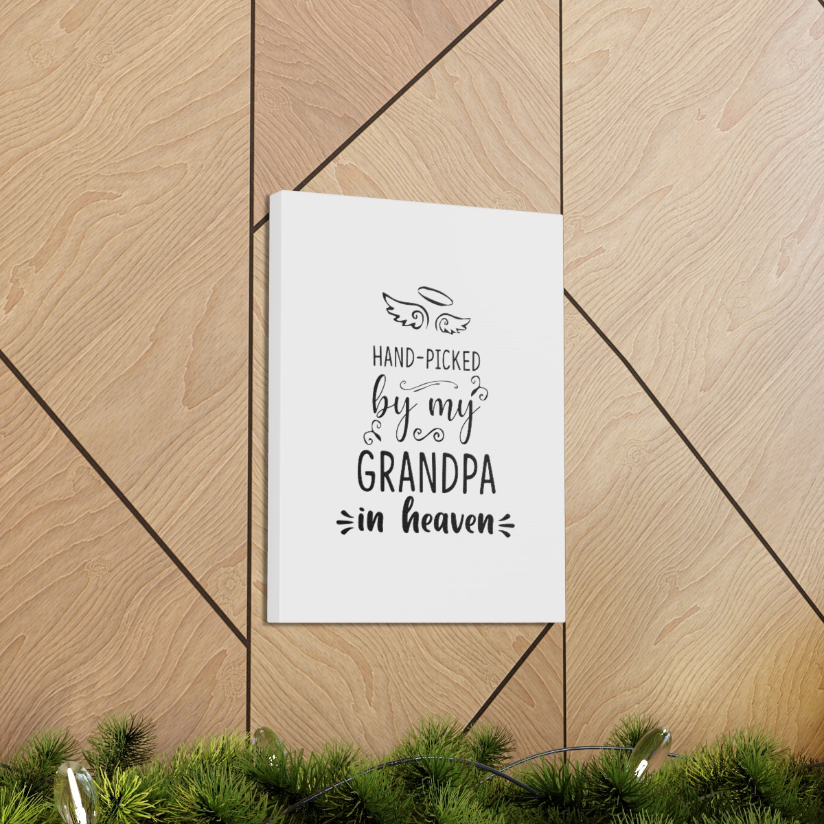 Scripture Walls Grandpa In Heaven 1 Peter 2:9 Christian Wall Art Bible Verse Print Ready to Hang Unframed-Express Your Love Gifts