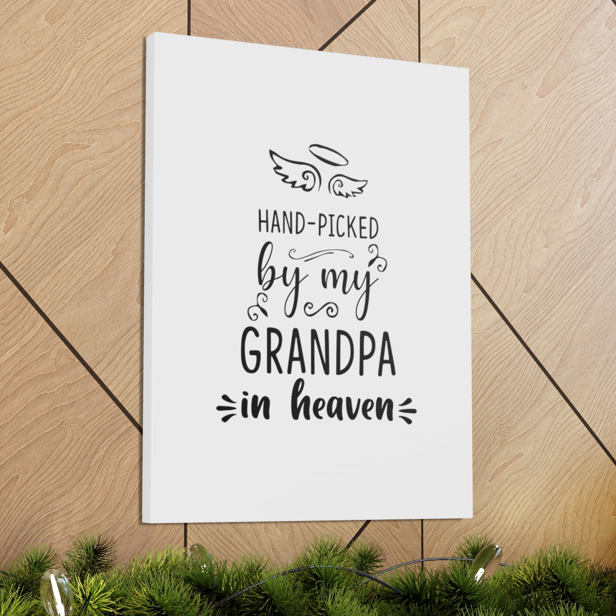 Scripture Walls Grandpa In Heaven 1 Peter 2:9 Christian Wall Art Bible Verse Print Ready to Hang Unframed-Express Your Love Gifts