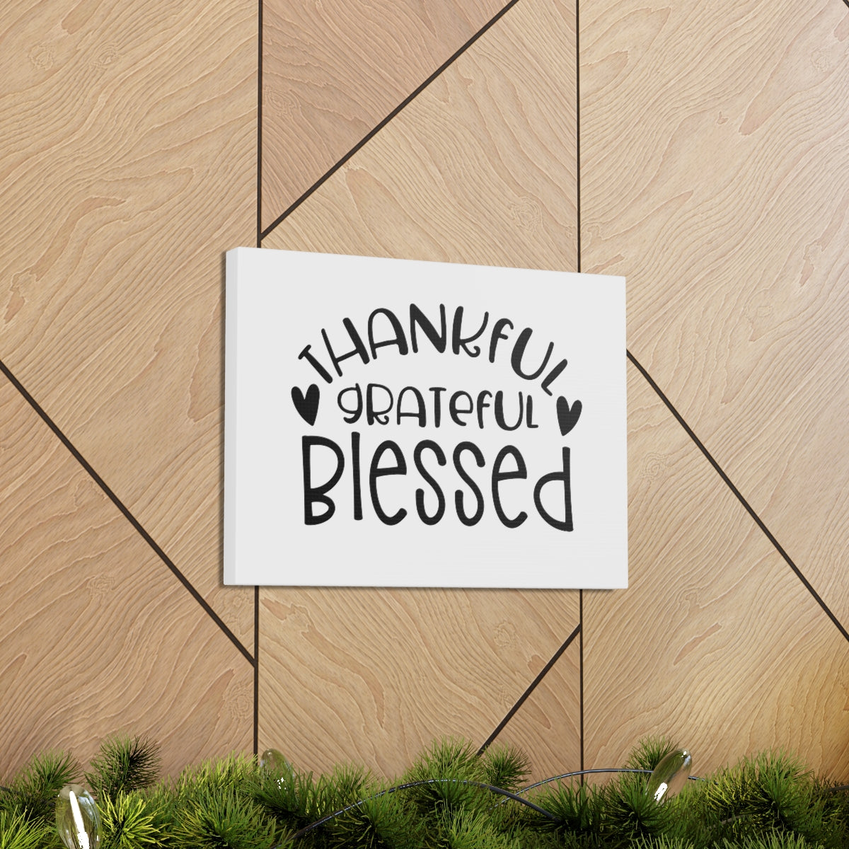 Scripture Walls Grateful Blessed Philippians 4:6 Christian Wall Art Print Ready to Hang Unframed-Express Your Love Gifts