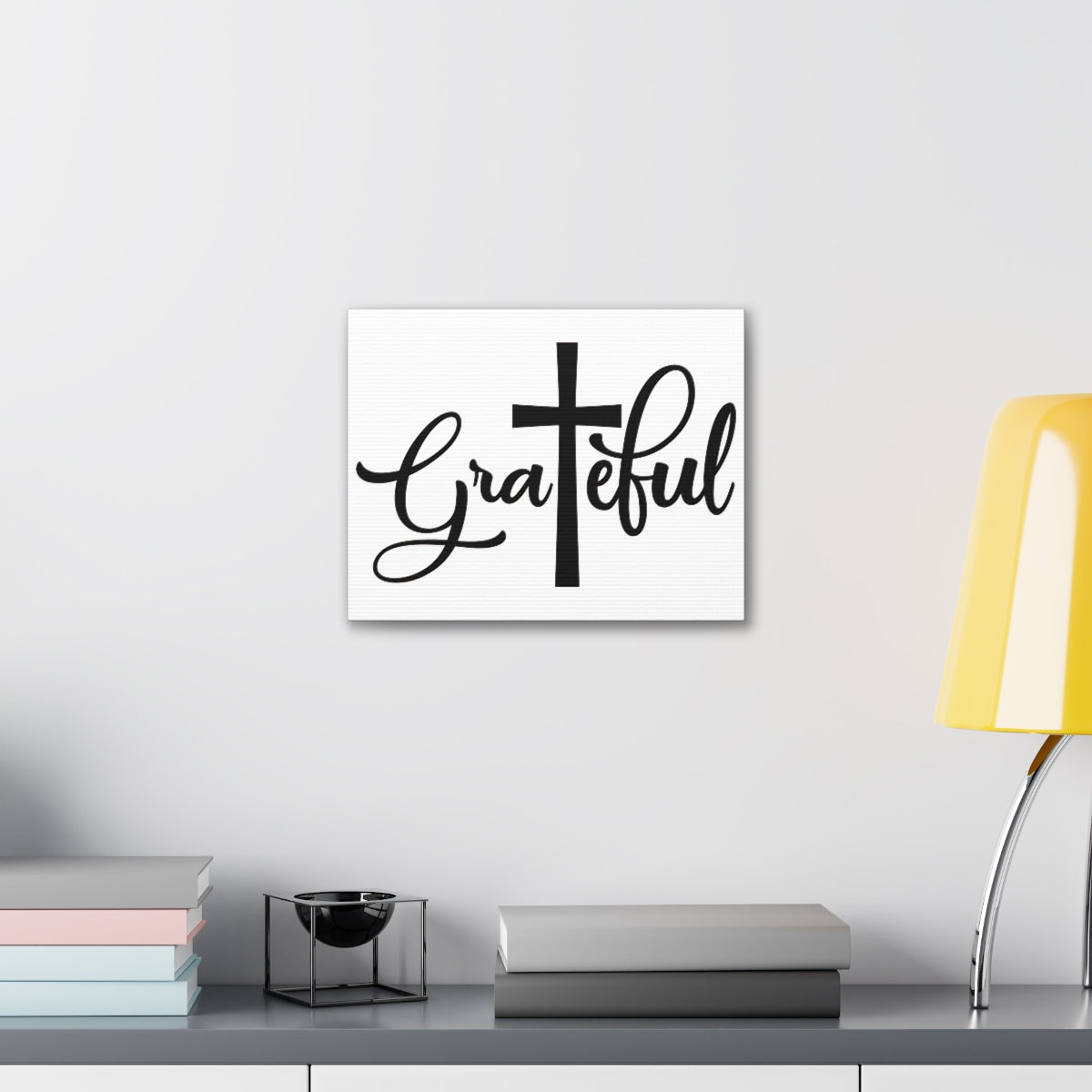 Scripture Walls Grateful Psalm 118:1 Christian Wall Art Print Ready to Hang Unframed-Express Your Love Gifts