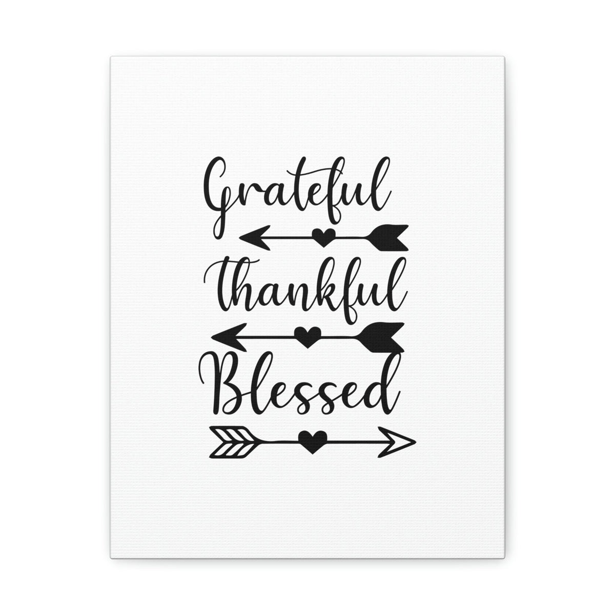 Scripture Walls Grateful, Thankful, Blessed Colossians 3:15 Christian Wall Art Bible Verse Print Ready to Hang Unframed-Express Your Love Gifts