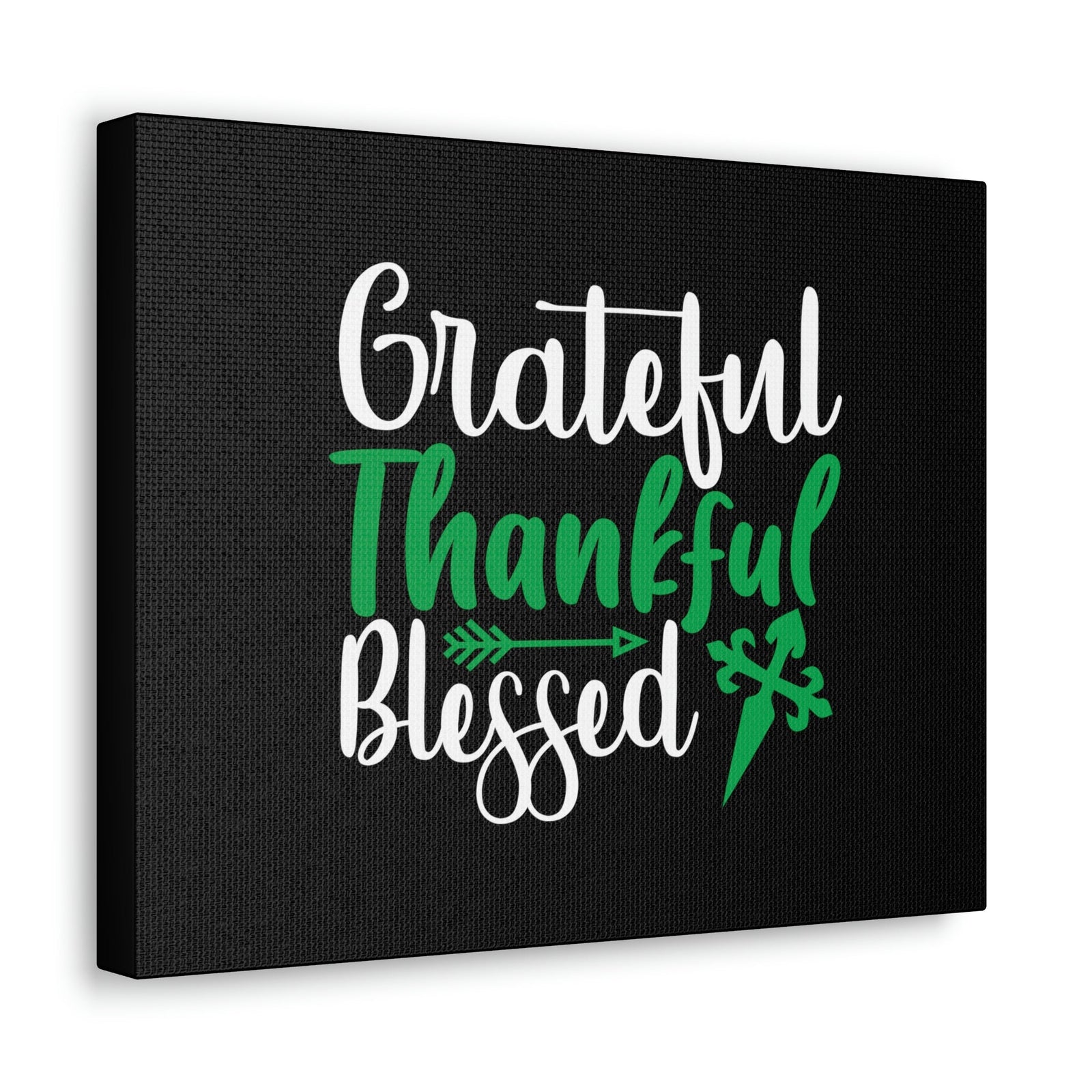 Scripture Walls Grateful, Thankful, Blessed Psalm 106:1 Christian Wall Art Bible Verse Print Ready to Hang Unframed-Express Your Love Gifts