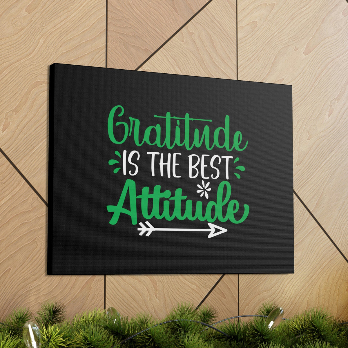 Scripture Walls Gratitude Is The Best Attitude Colossians 3:17 Christian Wall Art Bible Verse Print Ready to Hang Unframed-Express Your Love Gifts
