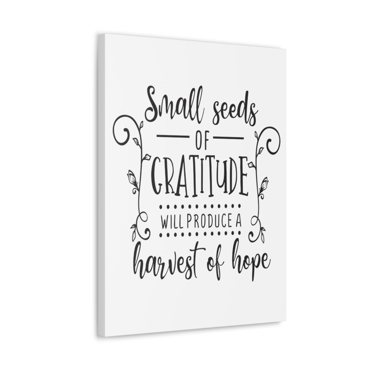 Scripture Walls Gratitude Will Produce 1 Thessalonians 5:18 Christian Wall Art Print Ready to Hang Unframed-Express Your Love Gifts