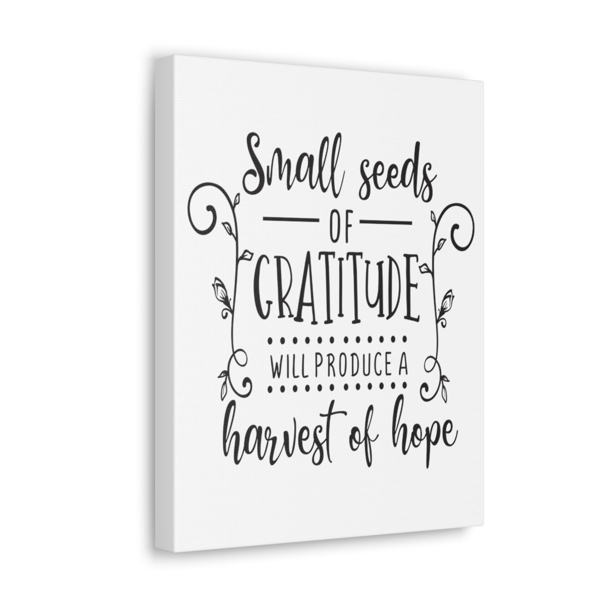 Scripture Walls Gratitude Will Produce 1 Thessalonians 5:18 Christian Wall Art Print Ready to Hang Unframed-Express Your Love Gifts