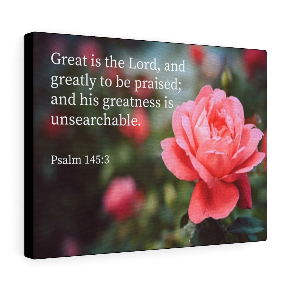 Scripture Walls Greart is The Lord Psalm 56:3 Bible Verse Canvas Christian Wall Art Ready to Hang Unframed-Express Your Love Gifts
