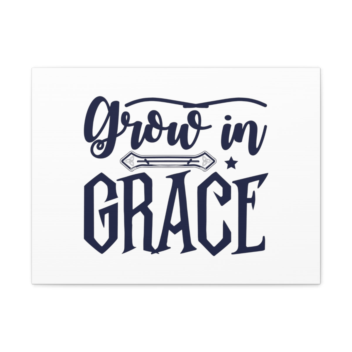 Scripture Walls Grow In Grace 1 Peter 2:2 Christian Wall Art Bible Verse Print Ready to Hang Unframed-Express Your Love Gifts