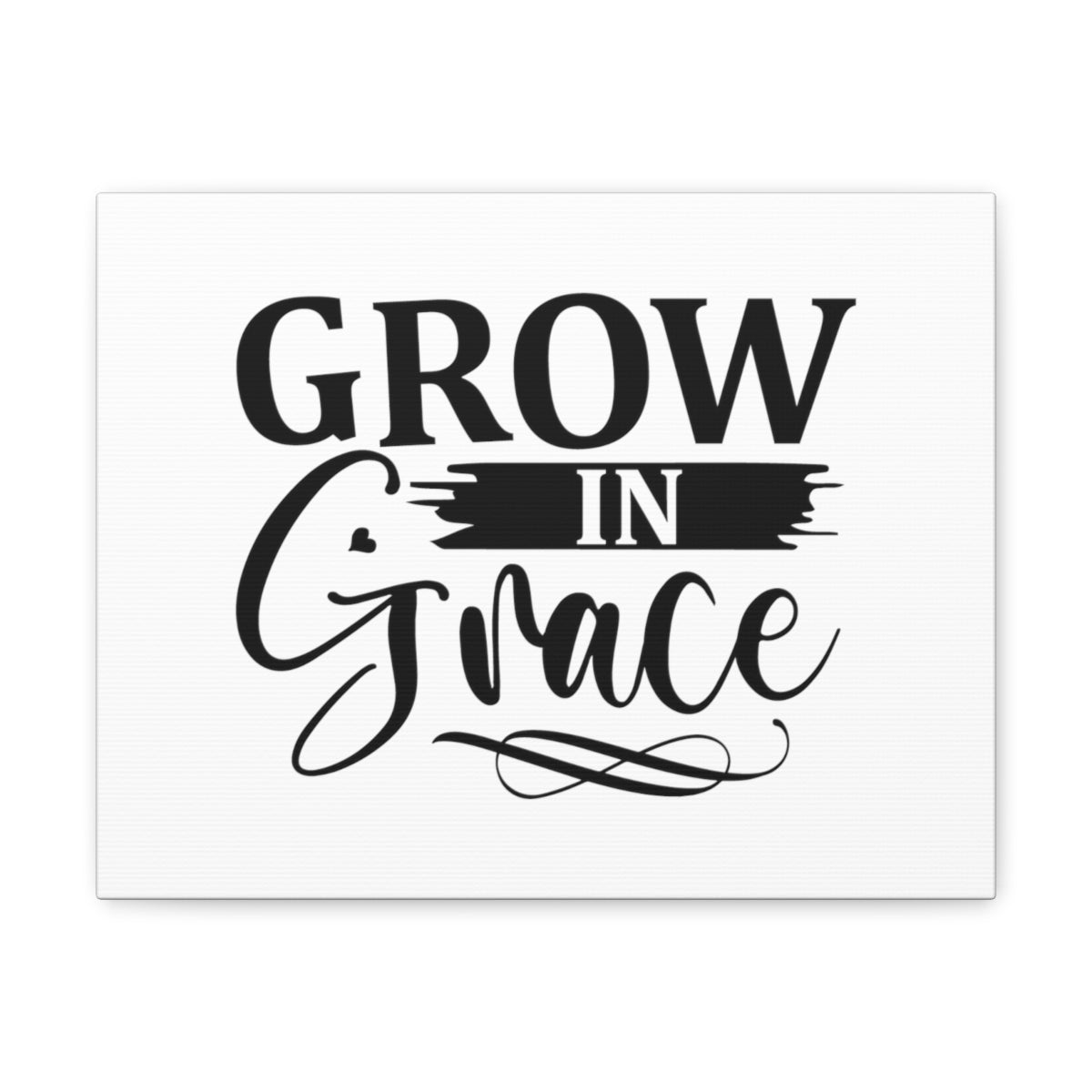 Scripture Walls Grow In Grace 2 Peter 3:18 Christian Wall Art Bible Verse Print Ready to Hang Unframed-Express Your Love Gifts