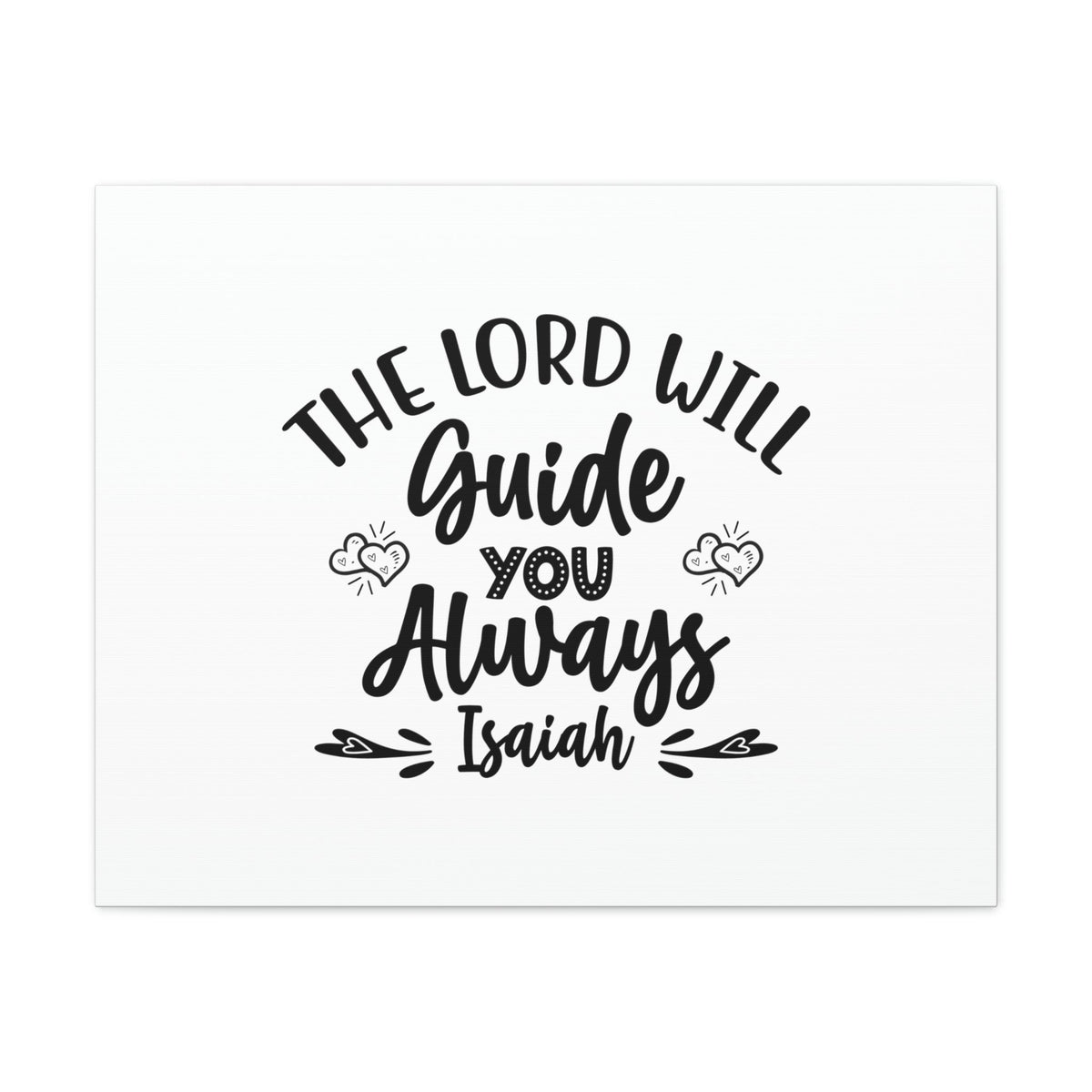 Scripture Walls Guide You Always Isaiah 58:11 Christian Wall Art Bible Verse Print Ready to Hang Unframed-Express Your Love Gifts