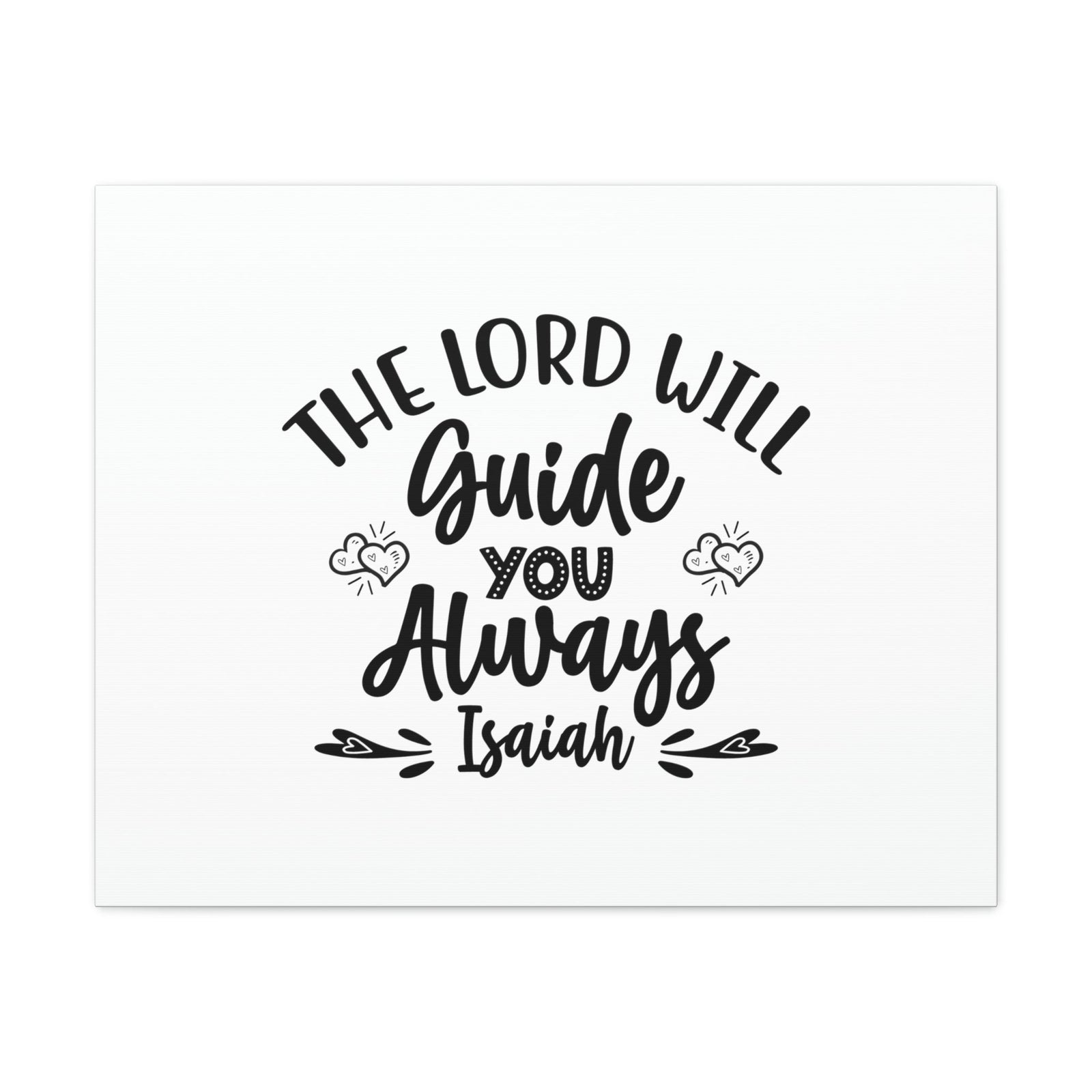 Scripture Walls Guide You Always Isaiah 58:11 Christian Wall Art Bible Verse Print Ready to Hang Unframed-Express Your Love Gifts