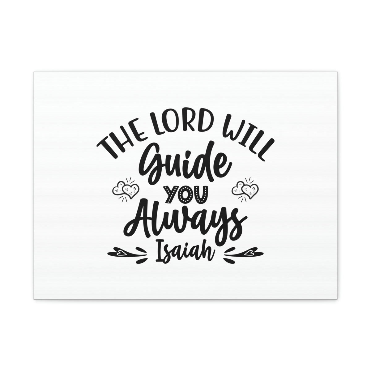 Scripture Walls Guide You Always Isaiah 58:11 Christian Wall Art Bible Verse Print Ready to Hang Unframed-Express Your Love Gifts
