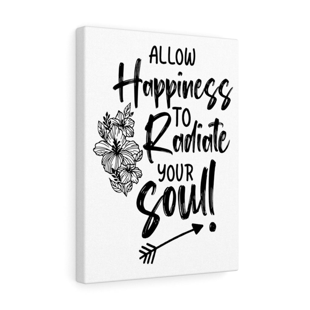 Scripture Walls Happiness To Radiate Bible Verse Canvas Christian Wall Art Ready to Hang Unframed-Express Your Love Gifts