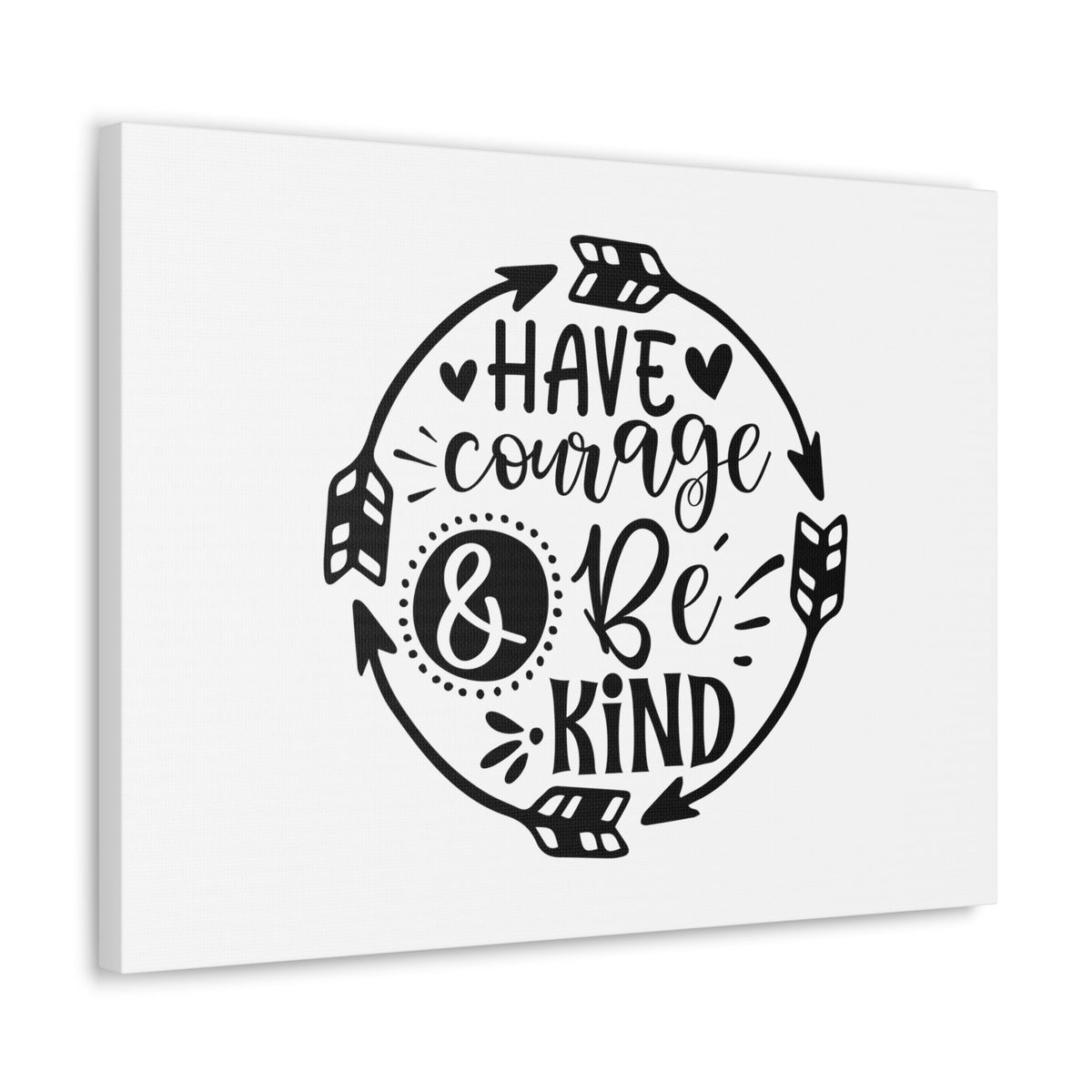 Scripture Walls Have Courage & Be Kind 2 Samuel 10:12 Arrow Christian Wall Art Bible Verse Print Ready to Hang Unframed-Express Your Love Gifts