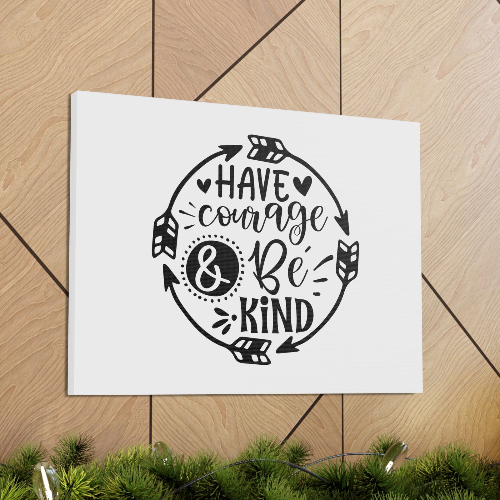 Scripture Walls Have Courage & Be Kind 2 Samuel 10:12 Arrow Christian Wall Art Bible Verse Print Ready to Hang Unframed-Express Your Love Gifts