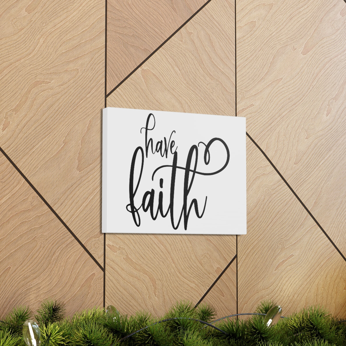 Scripture Walls Have Faith 2 Corinthians 5:7 Christian Wall Art Print Ready to Hang Unframed-Express Your Love Gifts