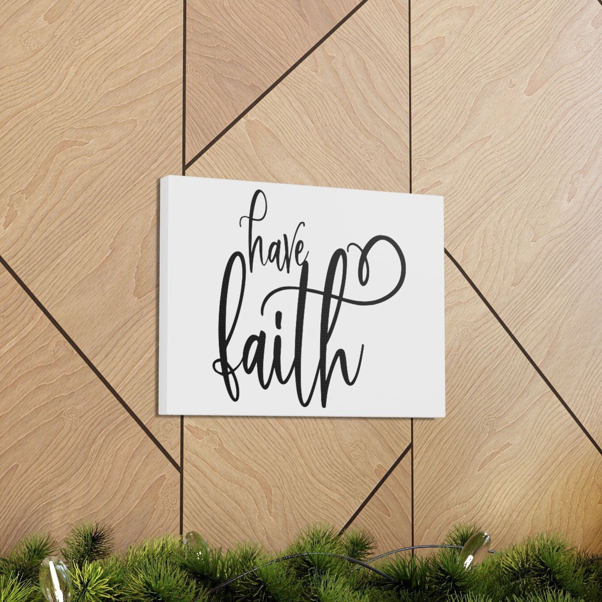 Scripture Walls Have Faith 2 Corinthians 5:7 Christian Wall Art Print Ready to Hang Unframed-Express Your Love Gifts