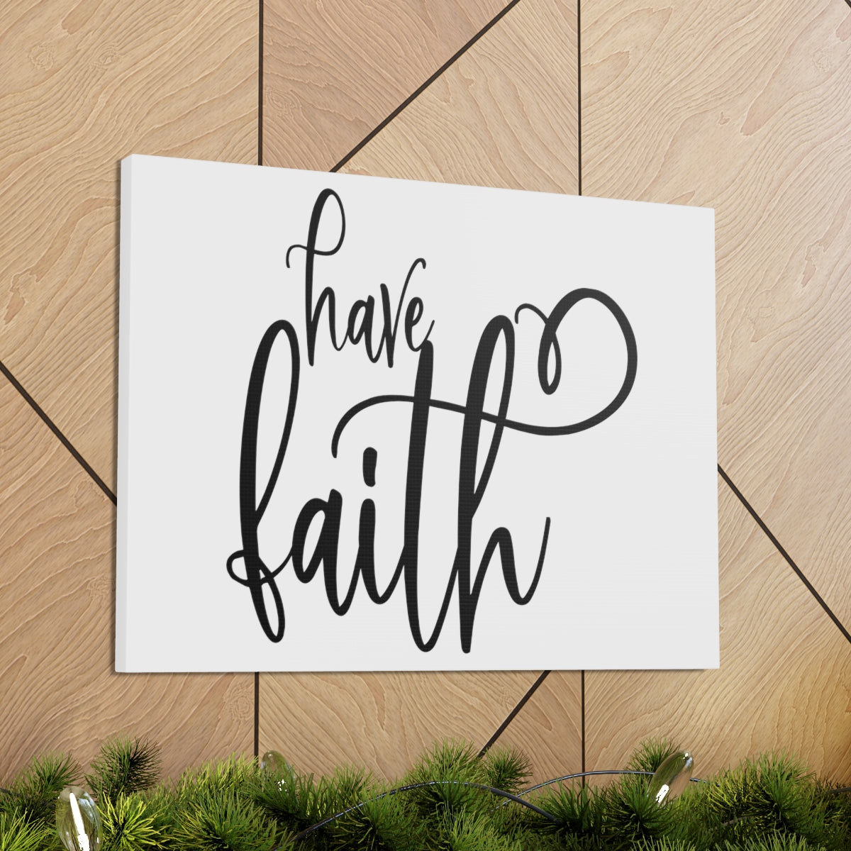 Scripture Walls Have Faith 2 Corinthians 5:7 Christian Wall Art Print Ready to Hang Unframed-Express Your Love Gifts