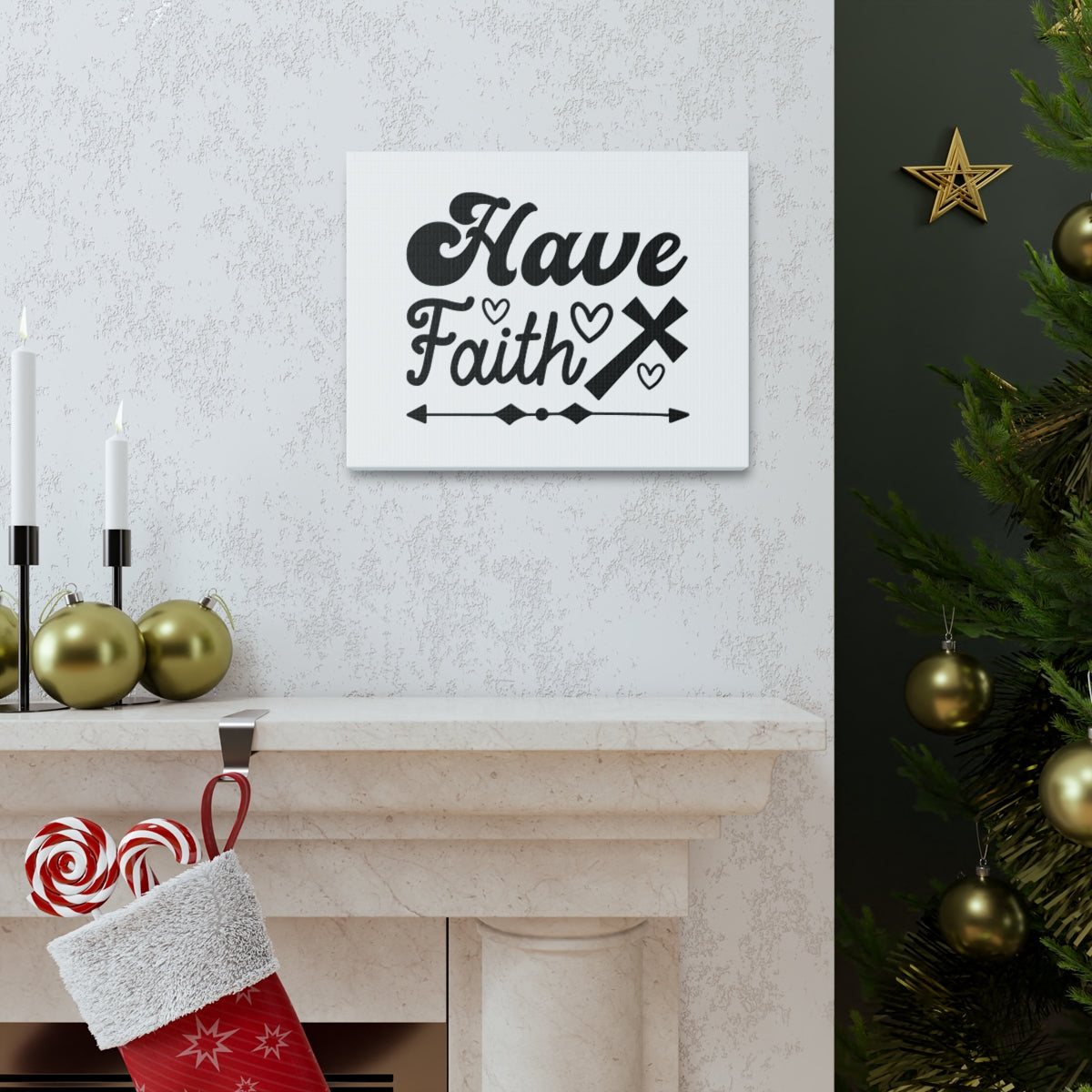 Scripture Walls Have Faith Matthew 21:22 Christian Wall Art Bible Verse Print Ready to Hang Unframed-Express Your Love Gifts