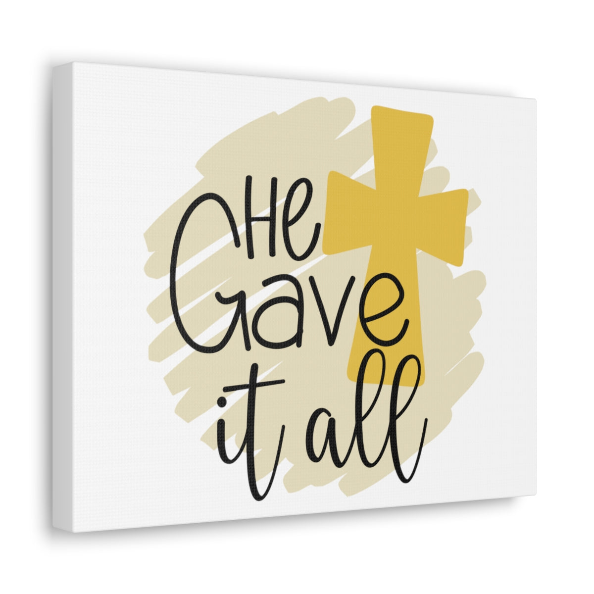 Scripture Walls He Gave It All John 3:16 Christian Wall Art Print Ready to Hang Unframed-Express Your Love Gifts