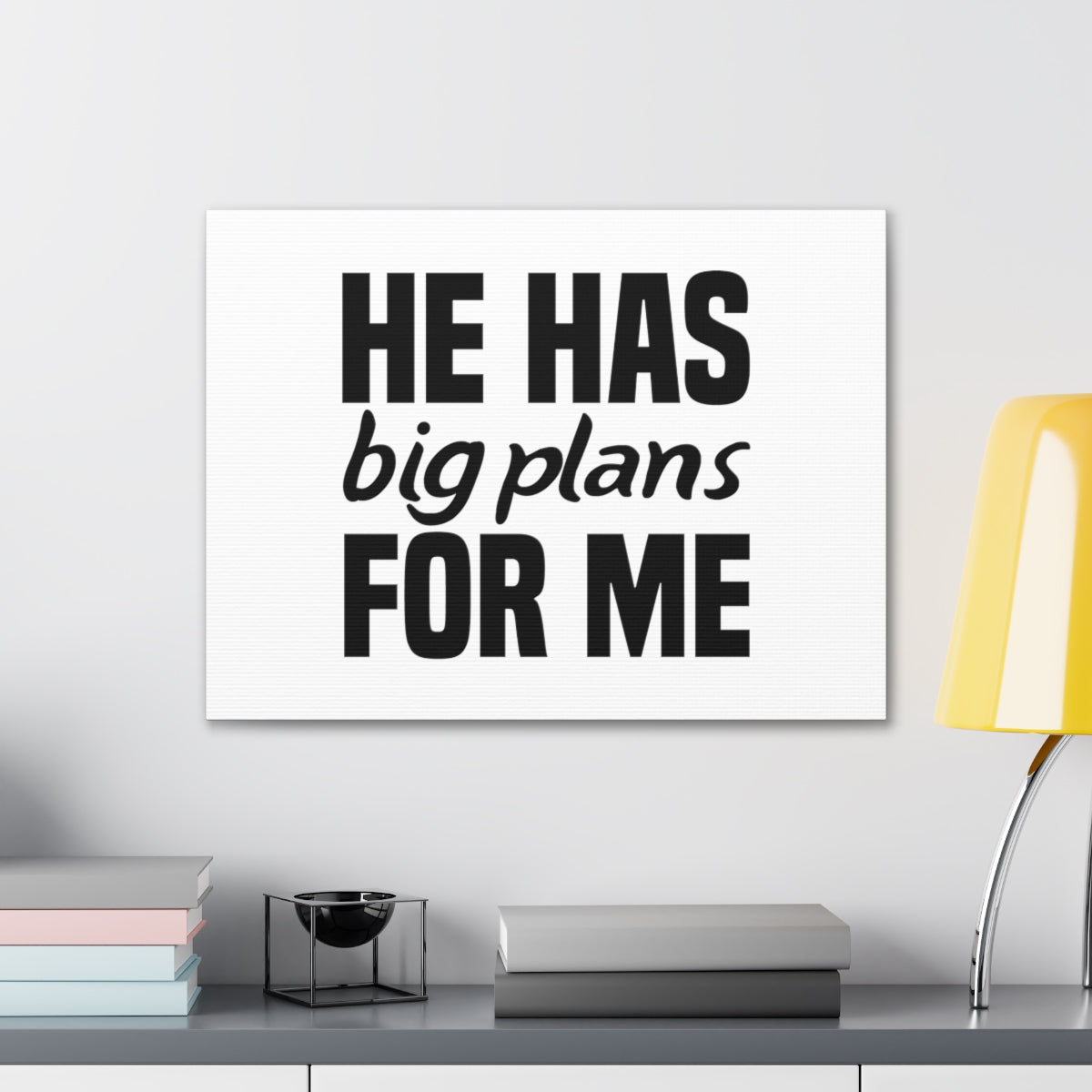 Scripture Walls He Has Big Plans Jeremiah 29:11 Christian Wall Art Bible Verse Print Ready to Hang Unframed-Express Your Love Gifts